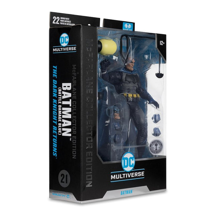 DC Multiverse Collector Edition Batman (Battle Damage Blue) -  Chase / Platinum