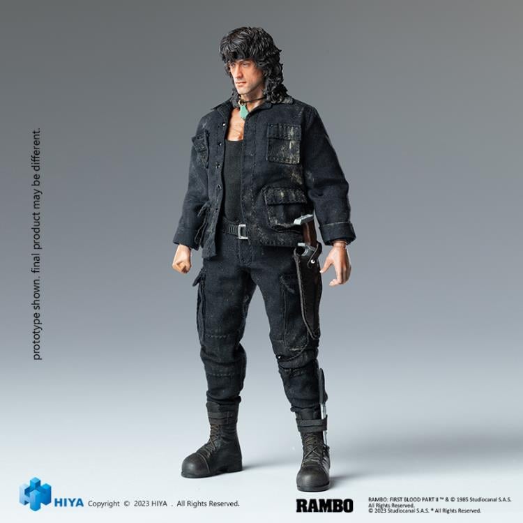 Rambo III Exquisite Super Series John Rambo 1/12 Scale Action Figure - Collectables > Action Figures > toys -  HIYA TOYS