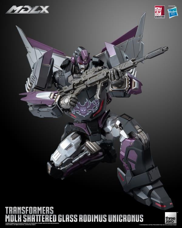 Transformers MDLX Articulated Figure Series Shattered Glass Rodimus Unicronus - Collectables > Action Figures > toys -  ThreeZero