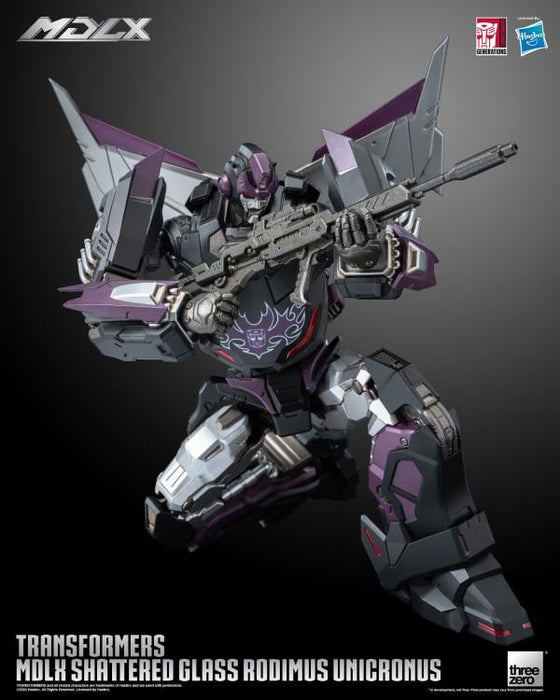 Transformers MDLX Articulated Figure Series Shattered Glass Rodimus Unicronus (preorder Q1 2025)