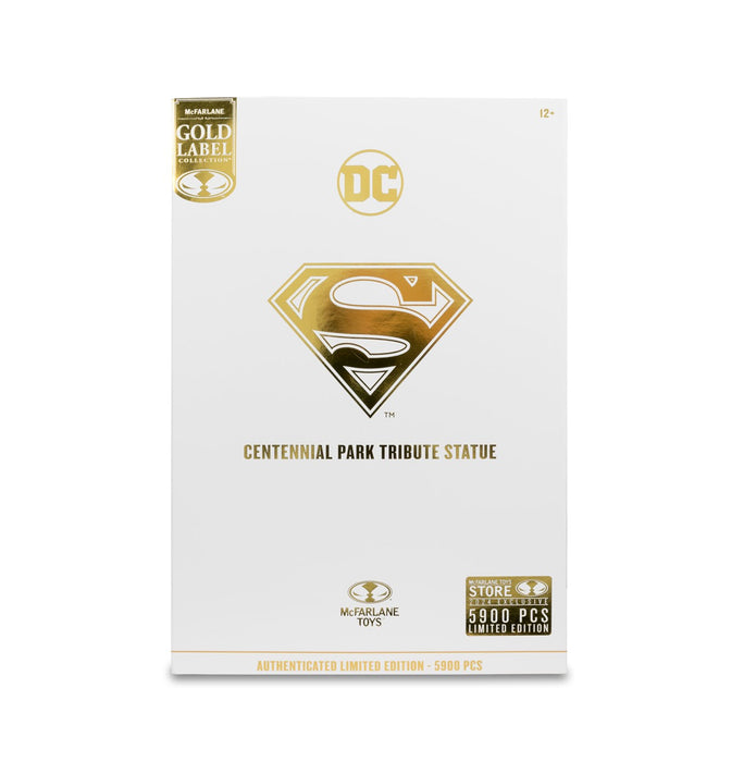 DC Multiverse SDCC Exclusive Gold Label Superman (Centennial Park Tribute)