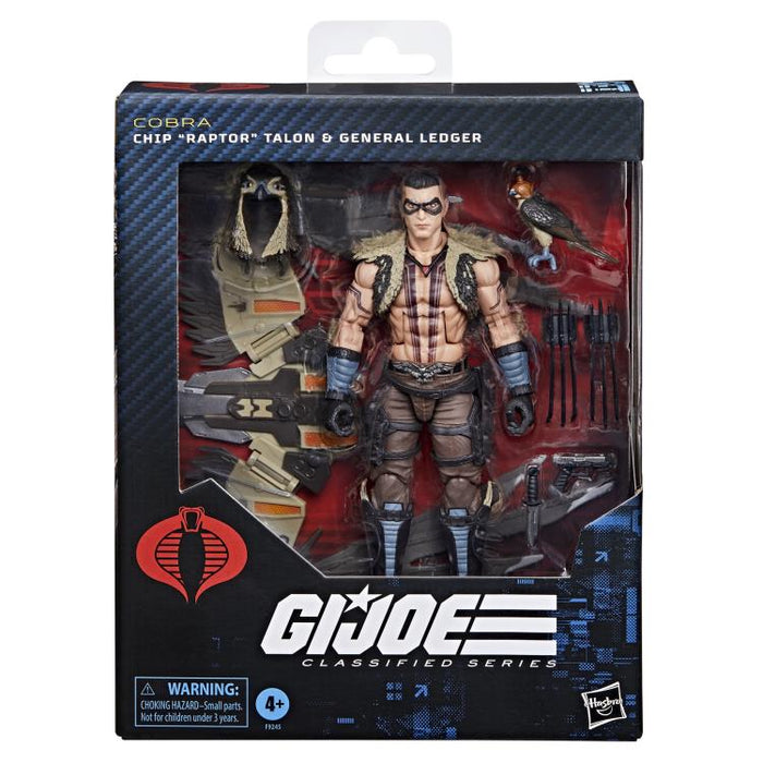 G.I. Joe Classified Series #139, CHIP "RAPTOR" TALON & GENERAL LEDGER  (preorder Oct)
