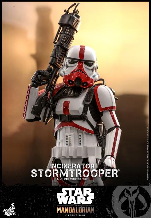 The Mandalorian TMS012 Incinerator Stormtrooper 1/6 Scale Collectible Figure ( Opened Box ) - Collectables > Action Figures > toys -  Hot Toys