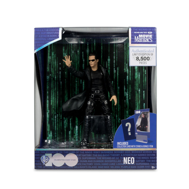 Neo (Movie Maniacs: The Matrix) 6" Posed Figure - Collectables > Action Figures > toys -  McFarlane Toys