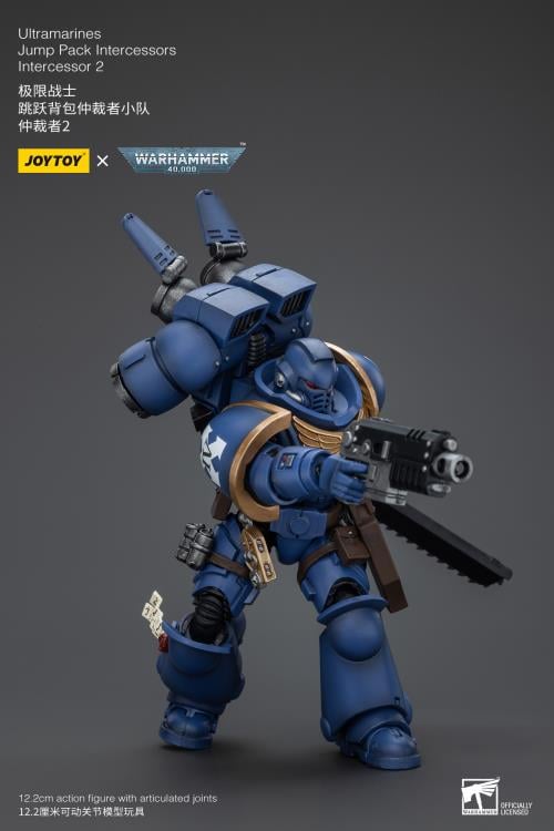 Warhammer 40K - Ultramarines - Jump Pack Intercessors Intercessor 2 - 1/18 Scale Action Figure - Collectables > Action Figures > toys -  Joy Toy