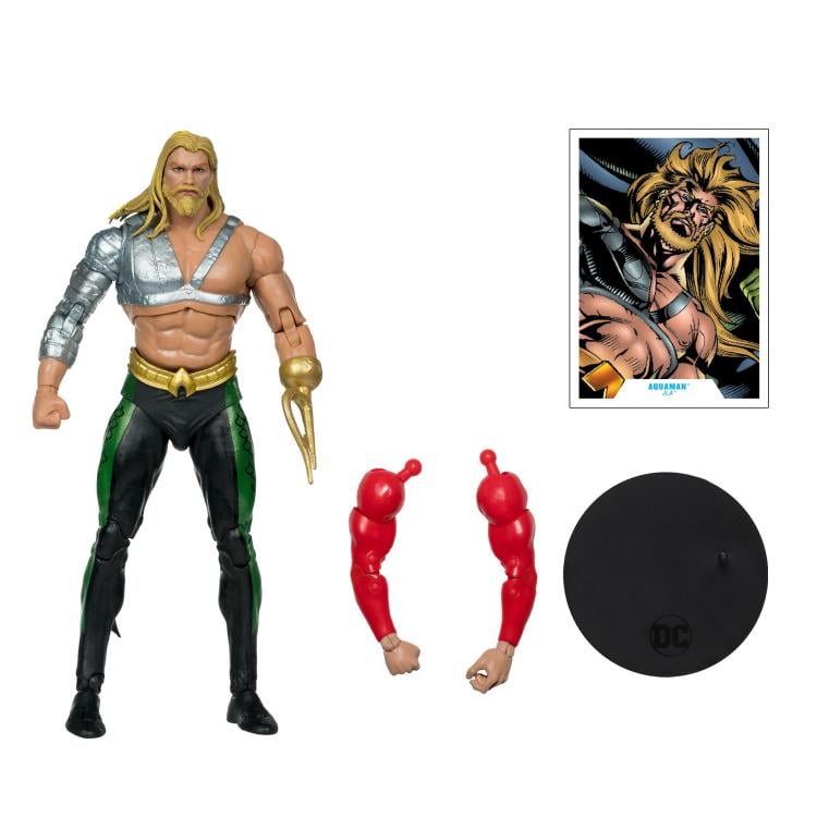 JLA DC Multiverse Aquaman (Collect to Build: Plastic Man) (preorder) - Collectables > Action Figures > toys -  McFarlane Toys