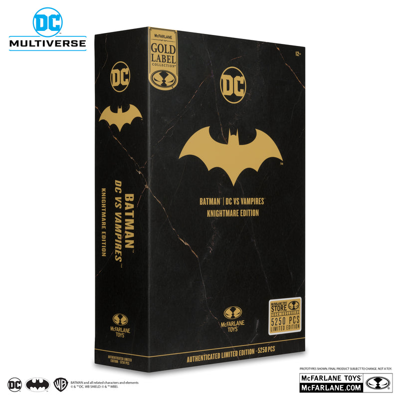 DC Multiverse - Batman (DC vs Vampires) Knightmare - Exclusive Gold Label - Collectables > Action Figures > toys -  McFarlane Toys