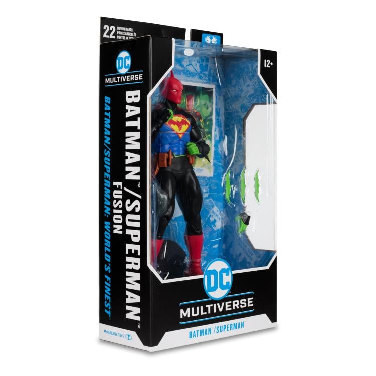 Batman/Superman: World's Finest DC Multiverse Batman/Superman Fusion -  -  McFarlane Toys