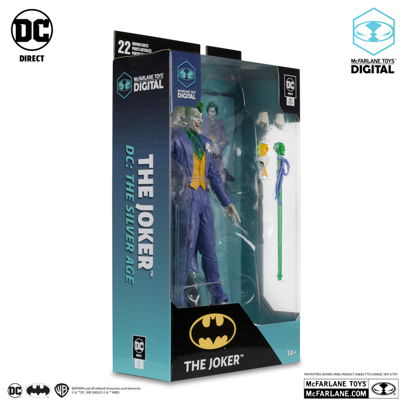 DC Comics The Joker (Silver Age) 7" Action Figure - Collectables > Action Figures > toys -  McFarlane Toys