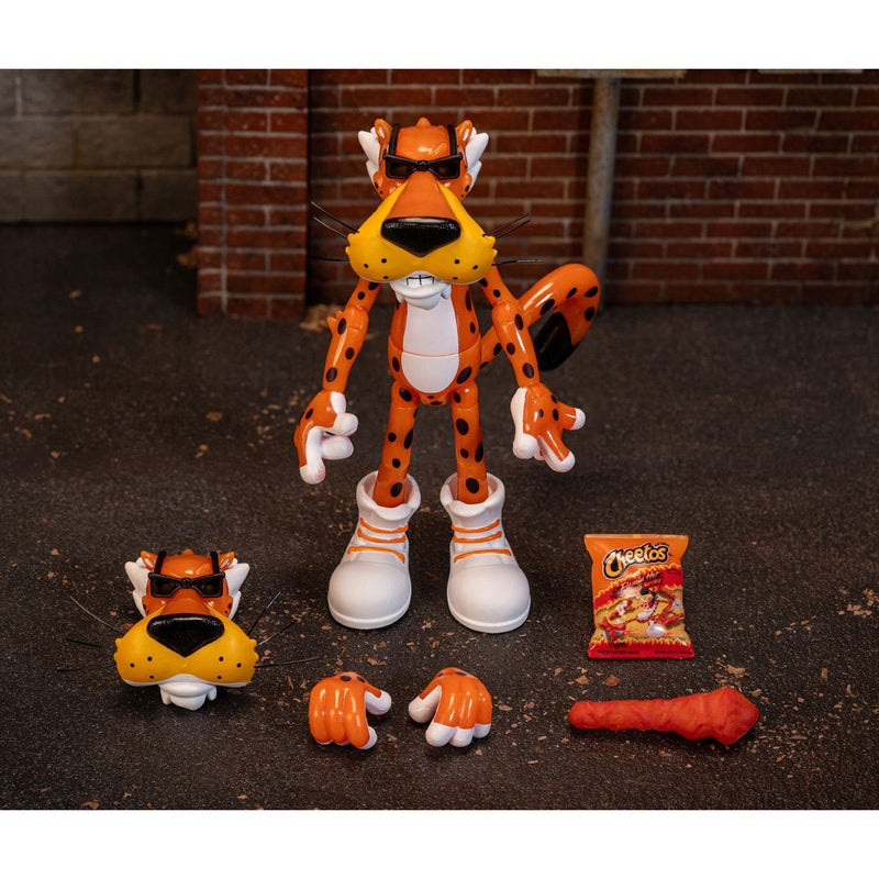Cheetos Chester Cheetah Flamin' Hot Glow-in-the-Dark 6-Inch Action Figure - Collectables > Action Figures > toys -  Jada Toys
