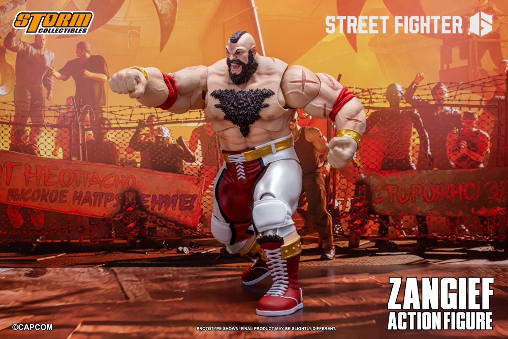 Street Fighter 6 - Zangief - 1/12 Scale Action Figure (preorder Q2 2025)