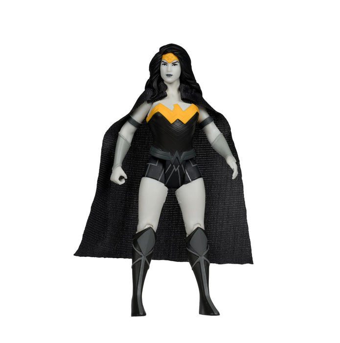 DC Super Powers Batman, Superman & Wonder Woman Black & White Accent Edition Gold - 3 Pack - SDCC