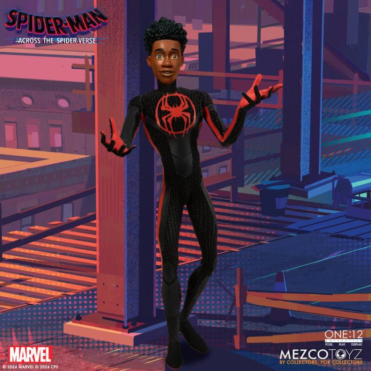 Spider-Man: Across the Spider-Verse One:12 Collective Miles Morales (preorder Dec) - Collectables > Action Figures > toys -  MEZCO TOYS