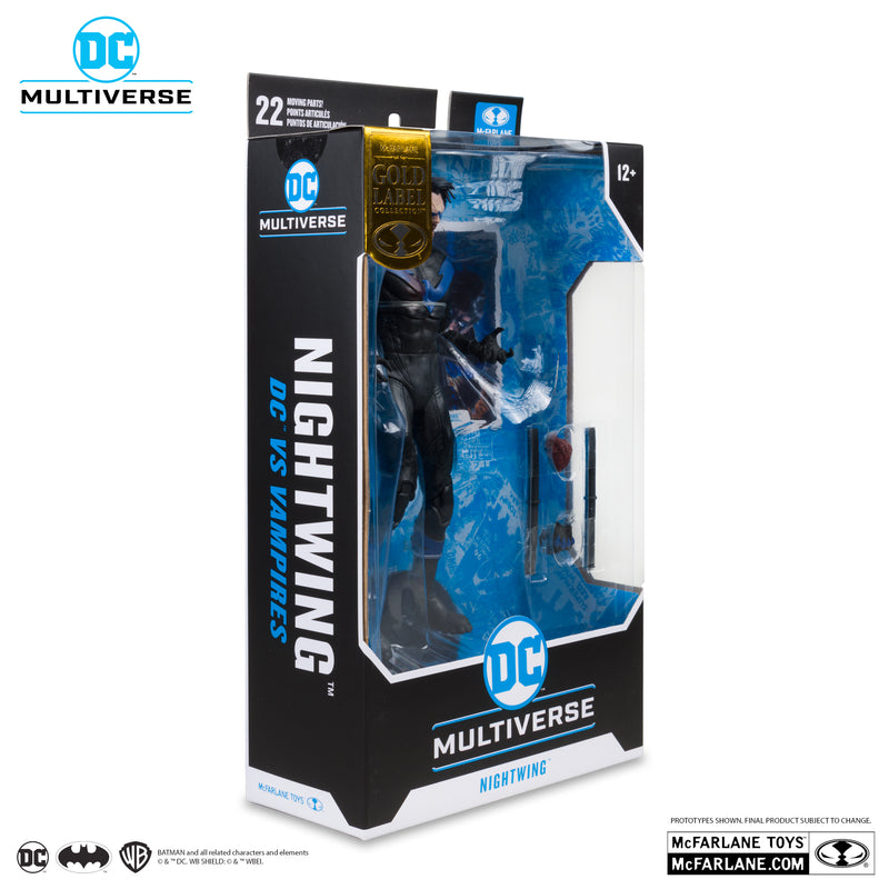 DC Multiverse - Nightwing (DC vs Vampires) Gold Label - Collectables > Action Figures > toys -  McFarlane Toys