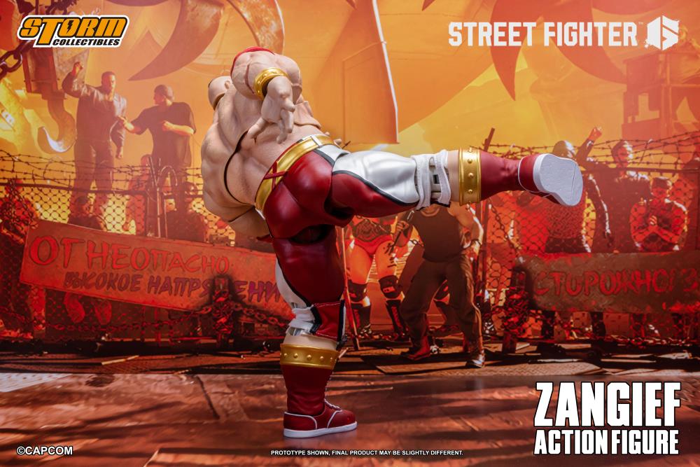 Street Fighter 6 - Zangief - 1/12 Scale Action Figure (preorder Q2 2025)