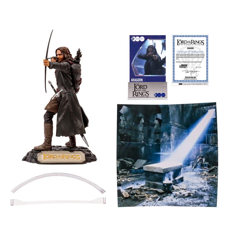 The Lord of the Rings: The Fellowship of the Ring Movie Maniacs WB 100 Aragorn 6" Limited Edition Figure -  -  McFarlane Toys