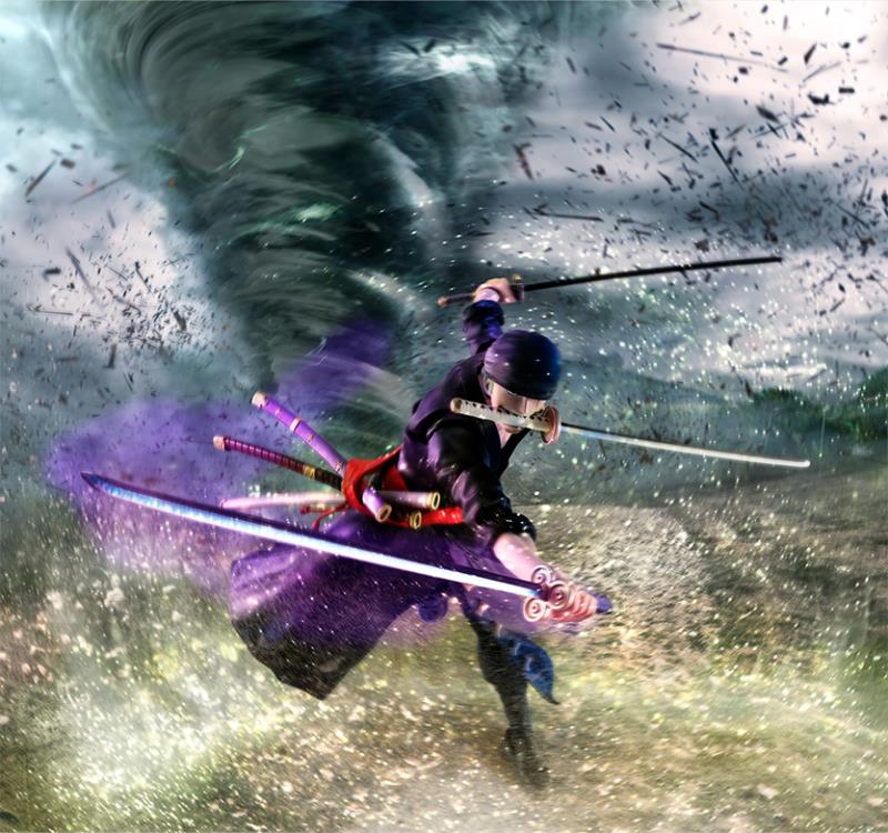 One Piece S.H.Figuarts - Roronoa Zoro The Raid on Onigashima - Collectables > Action Figures > toys -  Bandai