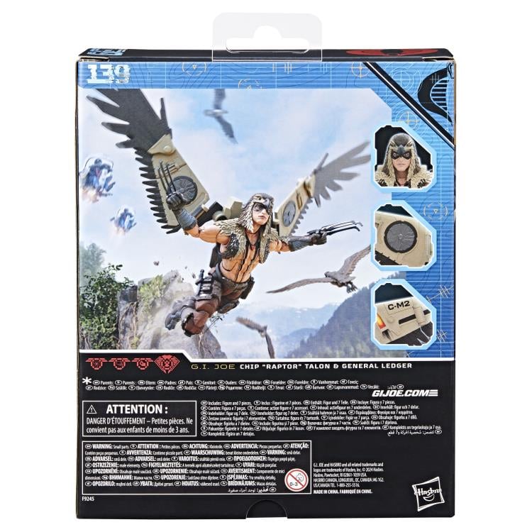 G.I. Joe Classified Series #139, CHIP "RAPTOR" TALON & GENERAL LEDGER - Collectables > Action Figures > toys -  Hasbro
