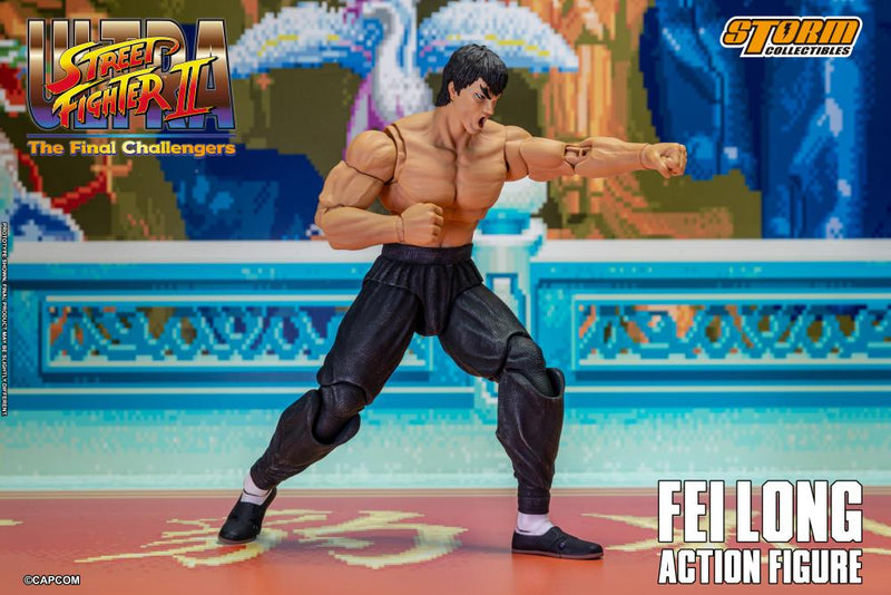 Ultra Street Fighter II: The Final Challengers Fei Long 1/12 Scale (preorder Q4 2024) - Collectables > Action Figures > toys -  Storm Collectibles