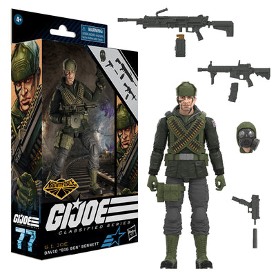 G.I. Joe Classified Series Nightforce David “Big Ben” Bennett 77 - Exclusive - Action & Toy Figures -  Hasbro