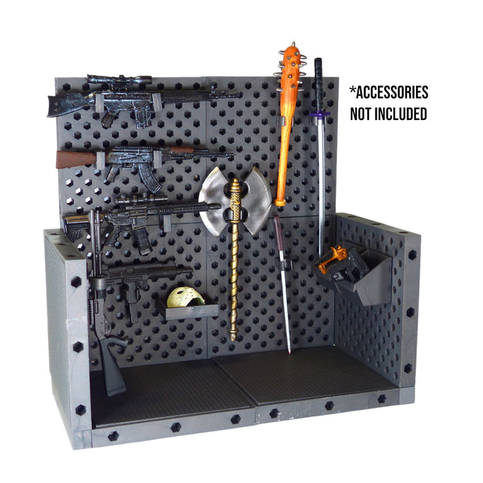 Super Action Stuff The Ultimate Weapons Rack Accessory Set - Collectables > Action Figures > toys -  HAPPYCAT INDUSTRIES