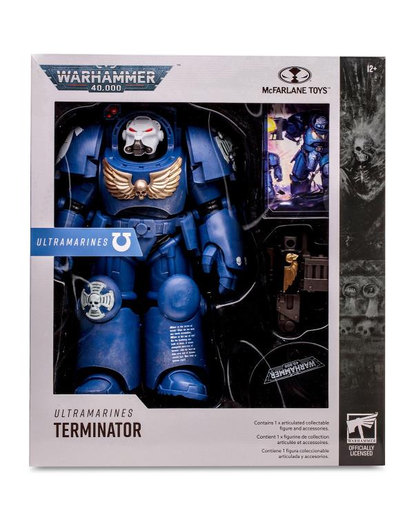 Warhammer 40,000 - Ultramarines - Terminator - Mega Action Figure (preorder) - Collectables > Action Figures > toys -  McFarlane Toys