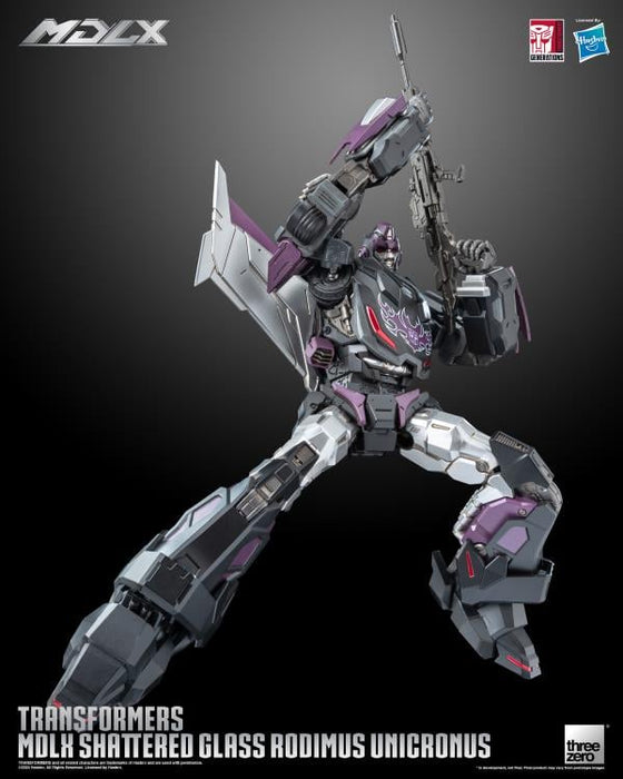 Transformers MDLX Articulated Figure Series Shattered Glass Rodimus Unicronus (preorder Q1 2025)