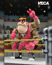 Teenage Mutant Ninja Turtles Adventures Stump Wrestling Cryin' Houn' (Archie Comics) - Action figure -  Neca