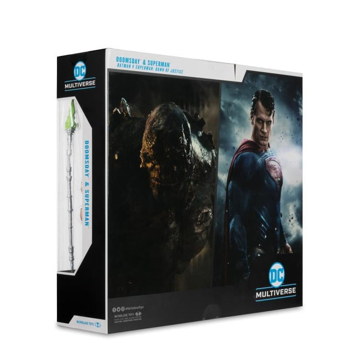 Batman v Superman: Dawn of Justice DC Multiverse Doomsday & Superman Action Figure Two-Pack (preorder January )