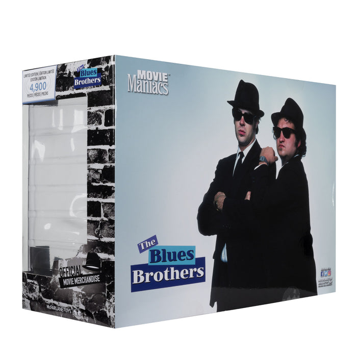 Jake & Elwood (Movie Maniacs: The Blues Brothers) 6" Posed Figures 2-Pack Gold Label - Exclusive