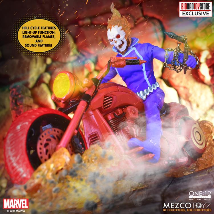 Ghost Rider One:12 Collective Marvel's Ghost Rider & Hell Cycle (Vengeance Edition) (preorder Q1 2025) - Collectables > Action Figures > toys -  MEZCO TOYS