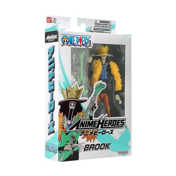 One Piece Anime Heroes - Brook - Collectables > Action Figures > toys -  Bandai