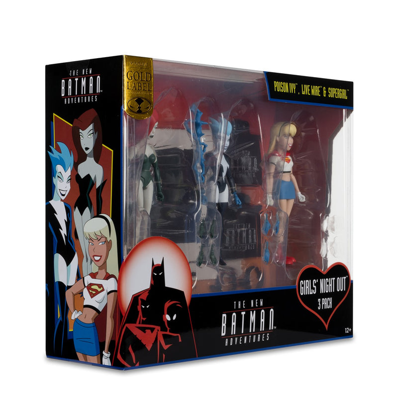 The New Batman Adventures Poison Ivy Live Wire Supergirl (Girls' Night Out) 3 pack Gold Label - Collectables > Action Figures > toys -  McFarlane Toys
