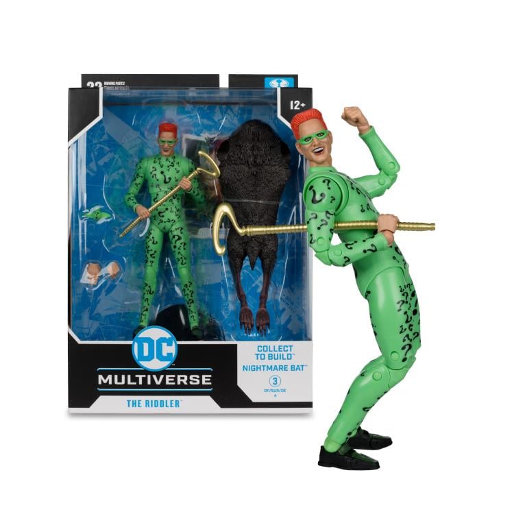 Batman Forever DC Multiverse The Riddler Action Figure (Collect to Build: Nightmare Bat) - Collectables > Action Figures > toys -  McFarlane Toys