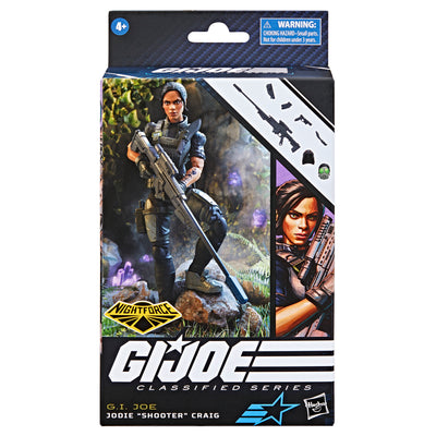 G.I. Joe Classified Series Nightforce Jodie "Shooter" Craig  90 - Exclusive -  -  Hasbro