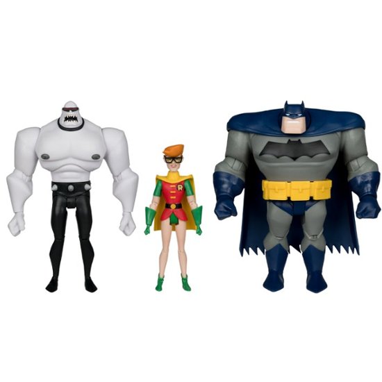 DC DIRECT - NEW BATMAN ADVENTURES 3PK - BATMAN, MUTANT LEADER AND ROBIN - LEGENDS OF THE DARK KNIGHT - (preorder DEC)