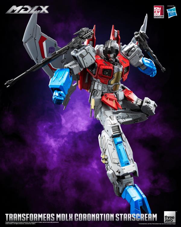 Transformers MDLX Articulated Figure Series Coronation Starscream (preorder Q2 2025) - Collectables > Action Figures > toys -  ThreeZero