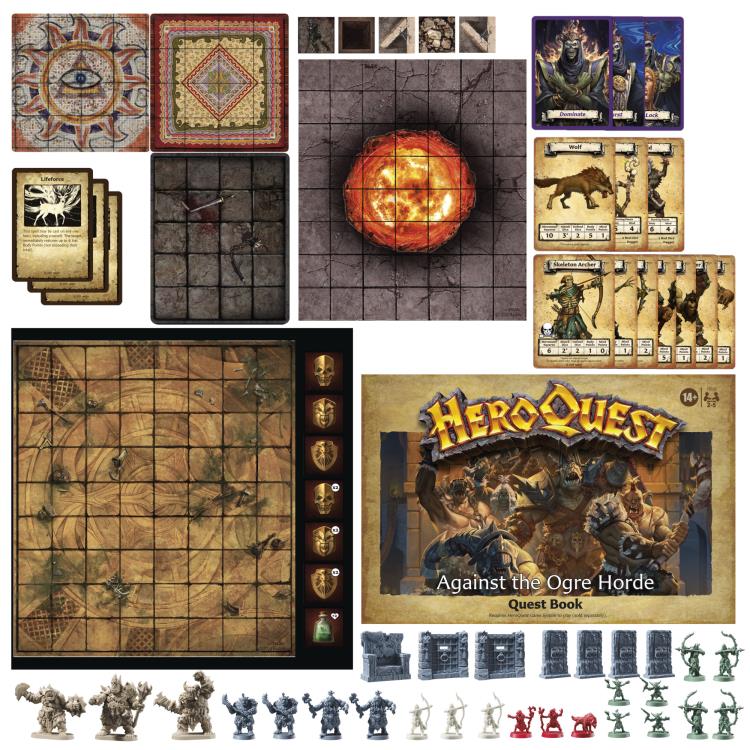 HEROQUEST OGRE HOARD QUEST PACK (preorder Q2) - Board Games -  Hasbro