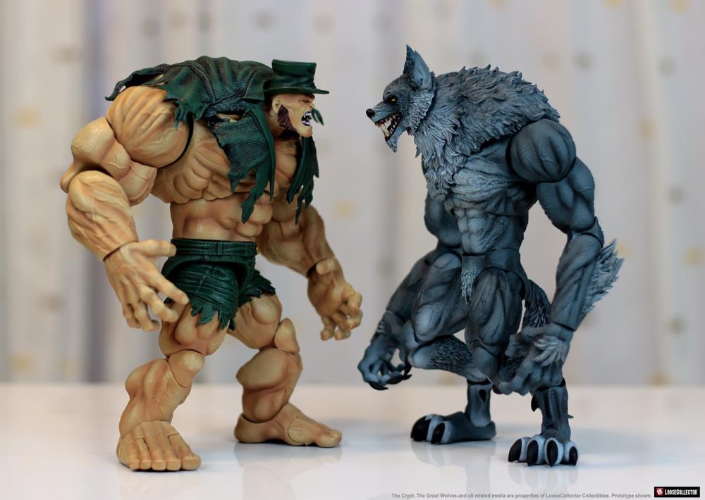 The Crypt: Great Wolves Garros Action Figure — Toy Snowman
