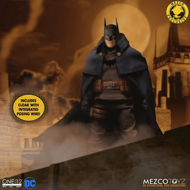 ONE:12 COLLECTIVE -  BATMAN  - GOTHAM BY GASLIGHT - Exclusive (preorder June 2024) - Collectables > Action Figures > toys -  MEZCO TOYS
