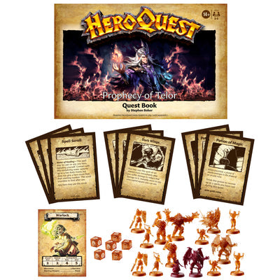 HeroQuest Prophecy of Telor Quest Pack (preorder Q1) - Board Game -  Hasbro
