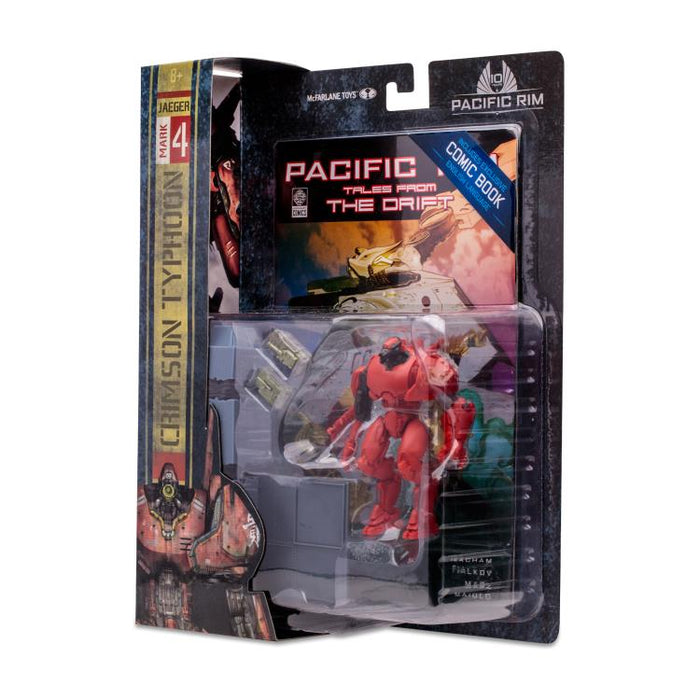 Pacific Rim: Tales From The Drift Crimson Typhoon 4" Action Figure Playset with Comic - Collectables > Action Figures > toys -  McFarlane Toys