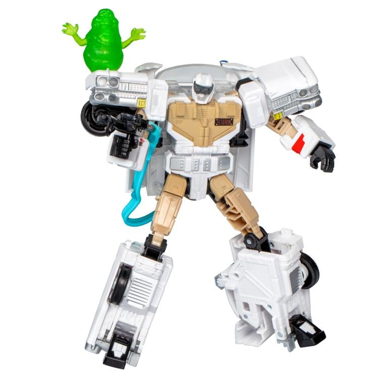 ransformers Collaborative Ghostbusters x Transformers Ectotron Ecto-1 (preorder Q4) - Collectables > Action Figures > toys -  Hasbro