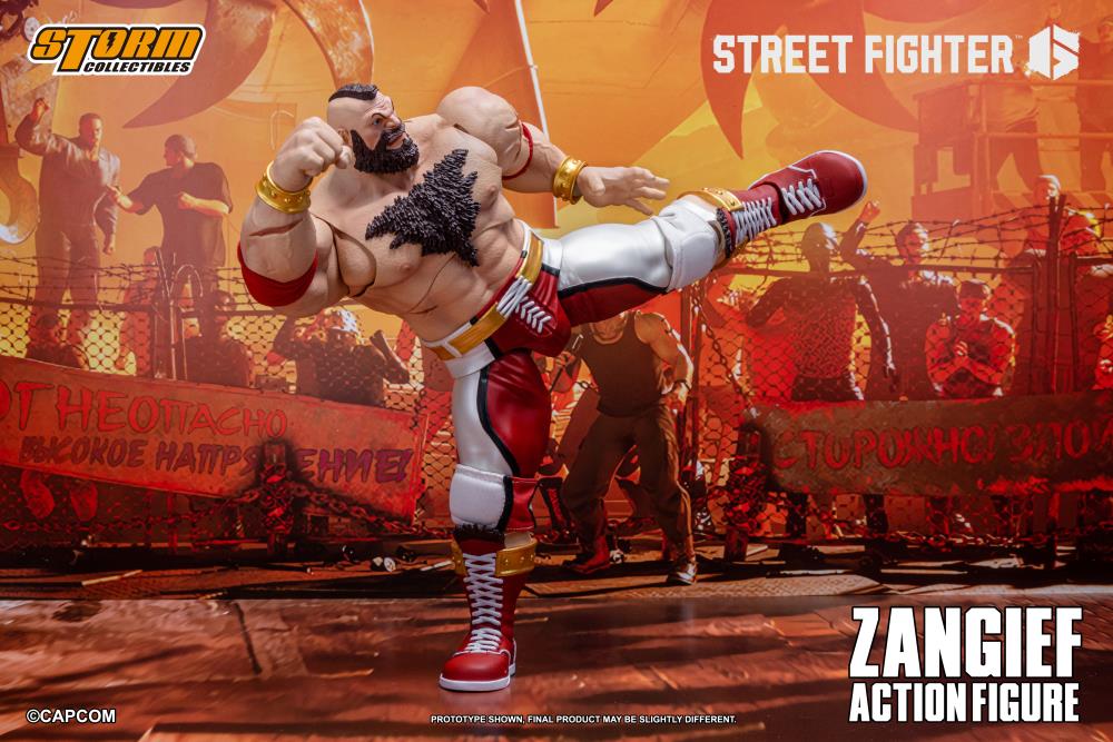 Street Fighter 6 - Zangief - 1/12 Scale Action Figure (preorder Q2 2025)