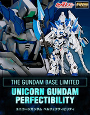 RG The Gundam Base Limited Unicorn Gundam Perfectibility 1/144 - Model Kit > Collectable > Gunpla > Hobby -  Bandai