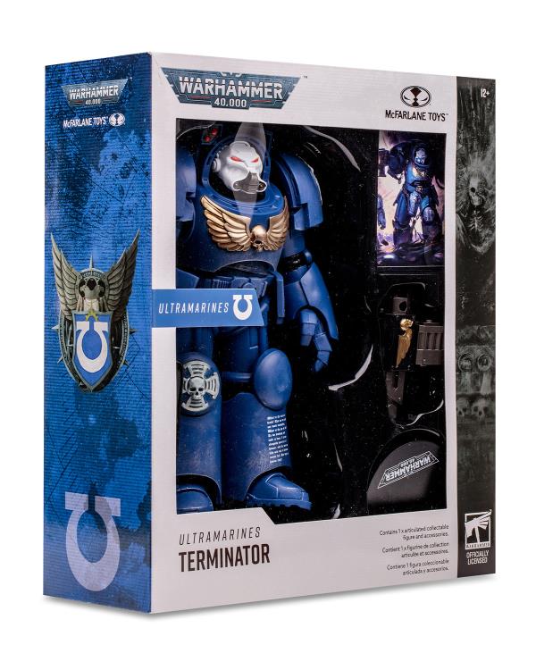 Warhammer 40,000 - Ultramarines - Terminator - Mega Action Figure (preorder) - Collectables > Action Figures > toys -  McFarlane Toys