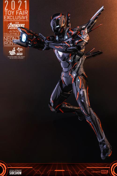 Avengers: Infinity War MMS597D39 Neon Tech Iron Man 4.0 1/6th Scale - Exclusive - Collectables > Action Figures > toys -  Hot Toys