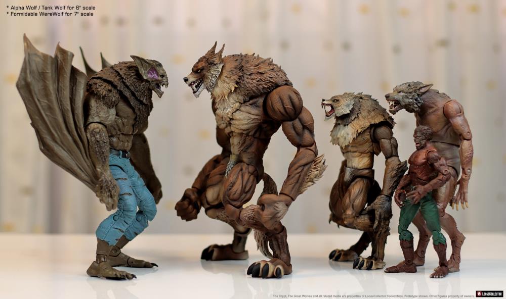 The Crypt　great wolves　ヴォズラック　フィギュア The Crypt: Great Wolves Garros Action Figure — Toy Snowman