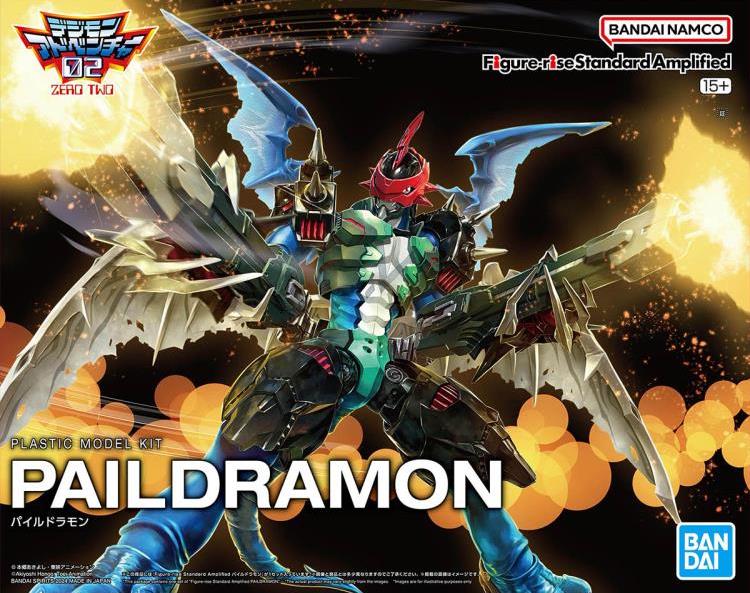 Digimon Adventure 02 Figure-rise Standard Amplified Paildramon Model Kit