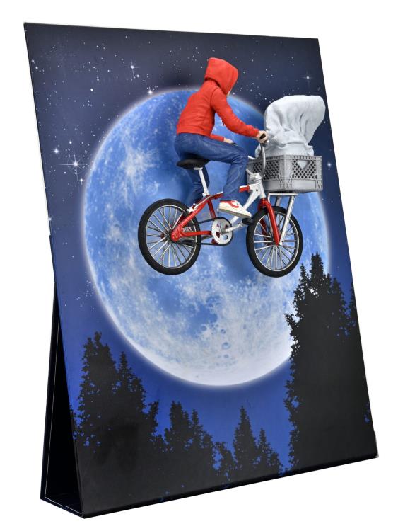 E.T. 40th Anniversary Elliot & E.T. on Bicycle 7" Scale Figure - Collectables > Action Figures > toys -  Neca